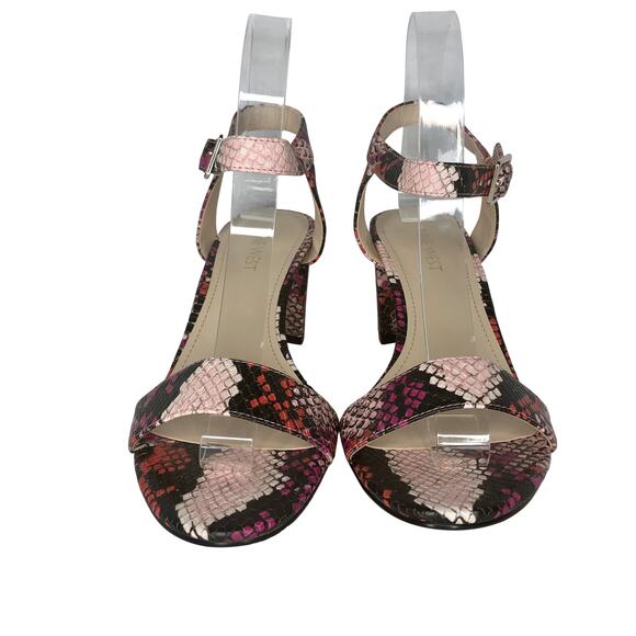 Nine West Pixel City Block Heel Sandals - Size 7.5 - Women - Picture 3 of 13